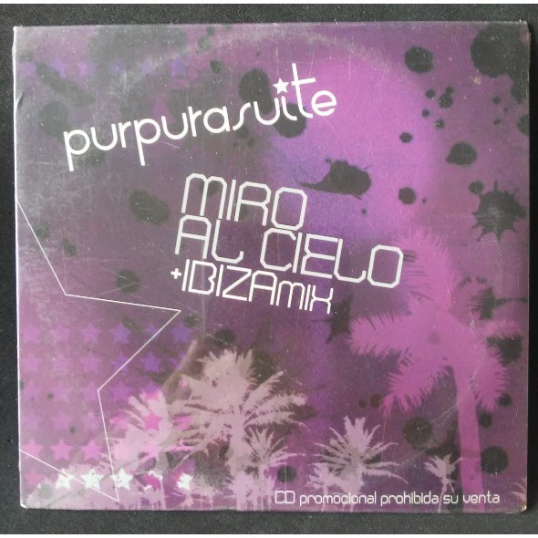 CD PURPURASUITE MIRO AL CIELO + IBIZA MIX (SINGLE LACRADO DE FABRICA)
