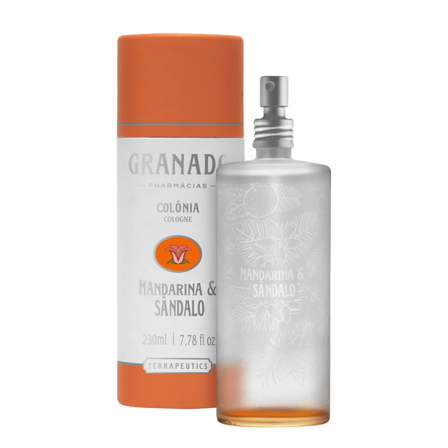 Colônia Terrapeutics Mandarina e Sândalo 230ml - Granado