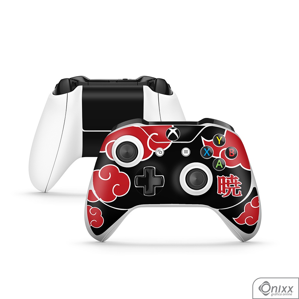 Skin XBOX JOYSTICKS Adesiva Naruto Akatsuki