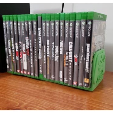 Case Suporte Organizador para Jogos CD Xbox regulável Personalizado - 20 jogos