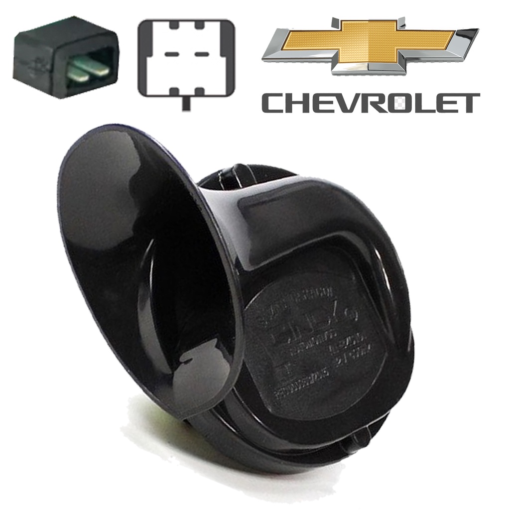 Buzina Caracol 2 Terminais 12v Cinoy - Modelo Para Carro Chevrolet ano 1995 em diante YN-BZCGM em Oferta na Shopee