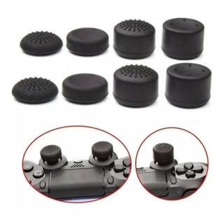 10x Kit com 8 Protetores Extensores Kontrol Freak Grip Compatível com Controle PS4