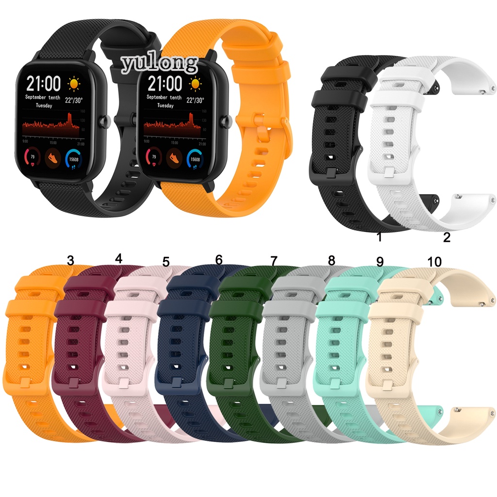 Pulseira De Silicone Para Relógio Huami Amazfit GTS2 GTS4 mini GTS3 GTS2e Neo GTS 2 3 4 2e
