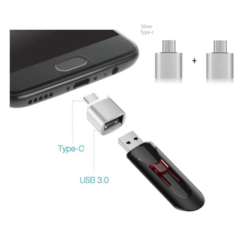 Par Adaptador Usb Tipo C 3.1 / Usb 3.0 Otg iMac Macbook /Pro