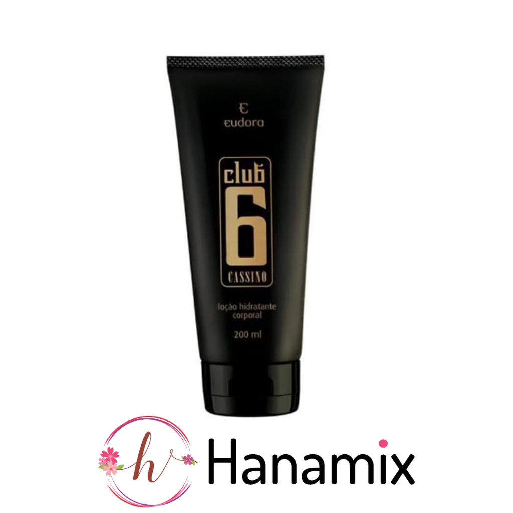 Hidratante Desodorante Corporal Club 6 Cassino 200ml