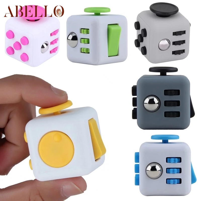 Reduzir Ansiedade , Irrigável , Descompressão , Dados , dice , Cubo , Brinquedo De Cruz , Fidget cube