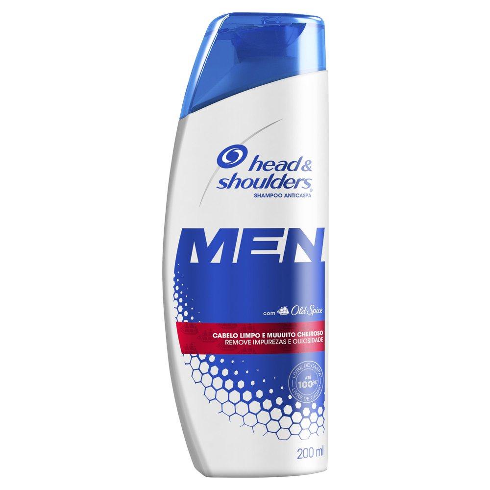 Shampoo Anticaspa Head & Shoulders Men com Old Spice 200ml em Oferta na Shopee