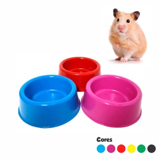 Comedouro Bebedouro para Hamster Porquinho da India de Plastico 75 ml 1 Unidade