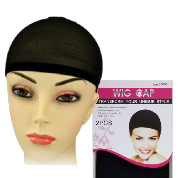 Kit Touca Cap para wig Touca Fina Para Prender Cabelos Antes Da Peruca, Full Lace Fom Até 24 uni