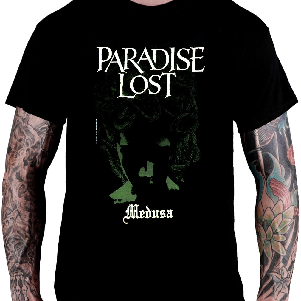 Camiseta Paradise Lost - Medusa (Preto)