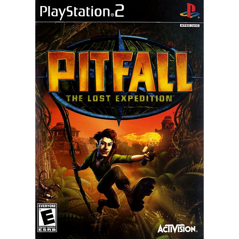 Pitfall  The Lost Expedition jogo playstation ps2