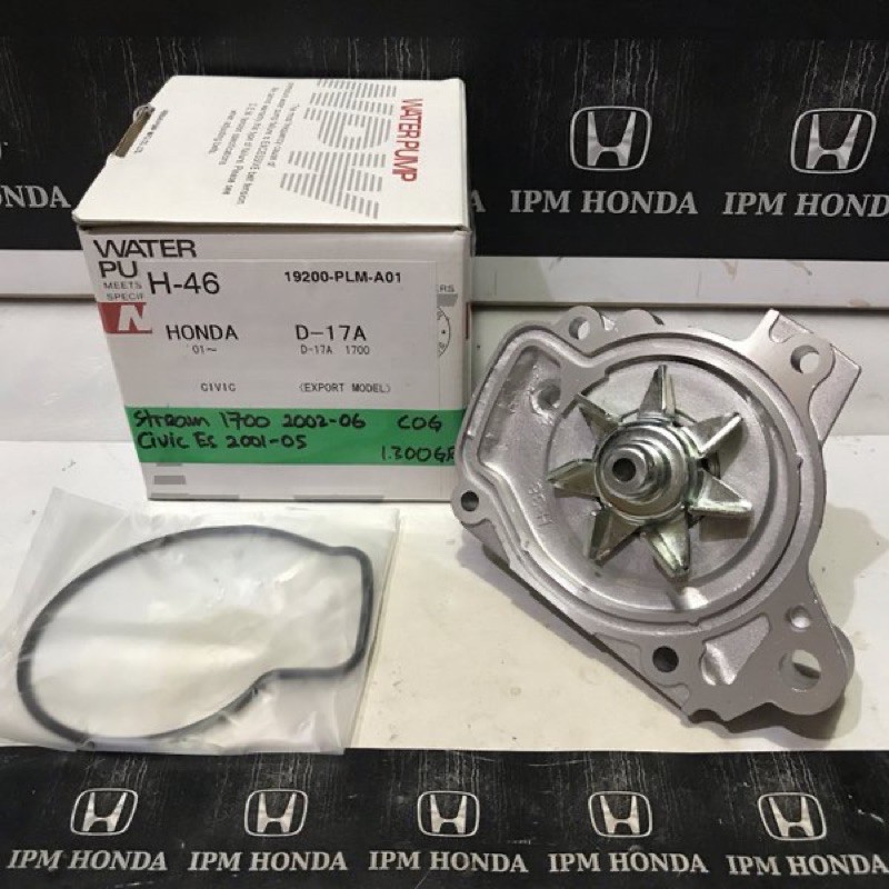 Bomba De Água 19200 PLM NPW/GMB Honda Stream 1.7 1700cc 2002-2006 Civic Es Vtis Century 2001 2002 2003 2004 2005