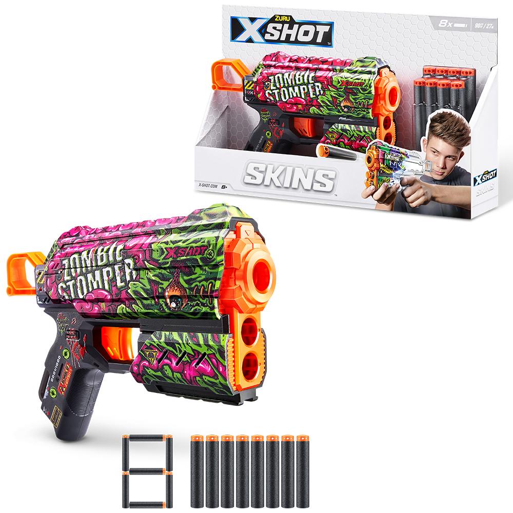 X-shot - skins - flux - 8 Dardos - Illustrate