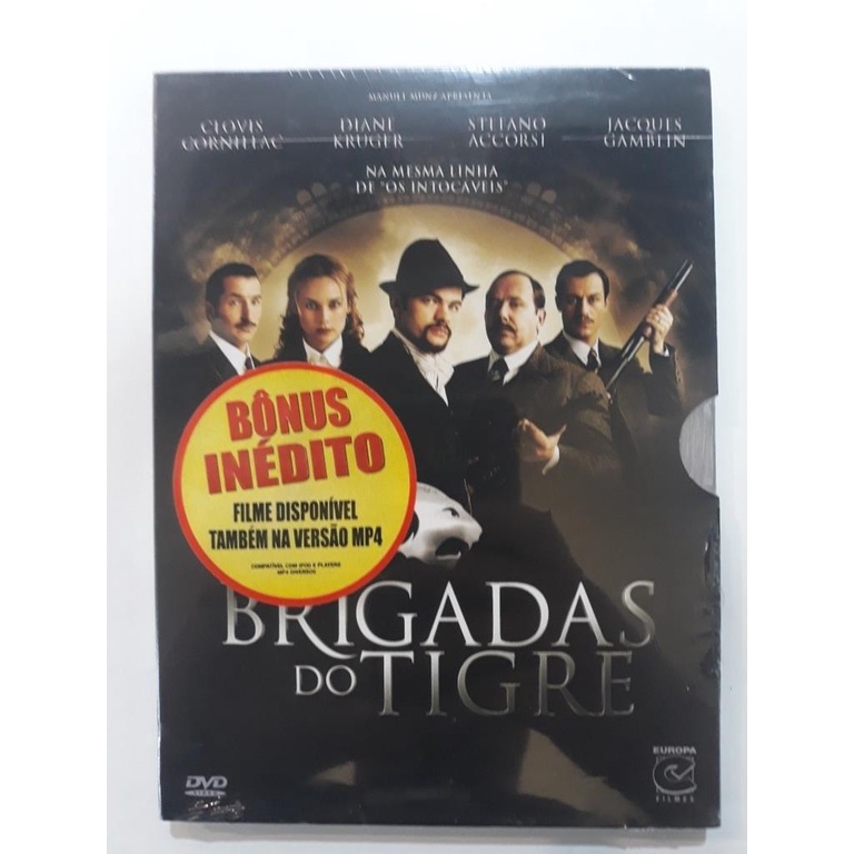 Dvd Filme Brigadas Do Tigre - Original Lacrado