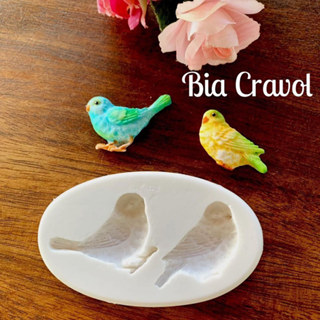 Molde de Silicone - codg 31 - Passarinhos - MD Moldes em Oferta na Shopee