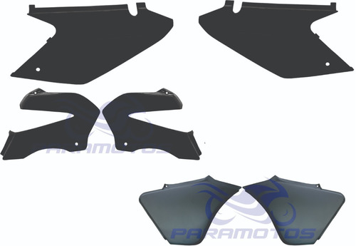 Jogo Carenagem Par Aba Tanque Tampa Lateral Xr 250 Tornado