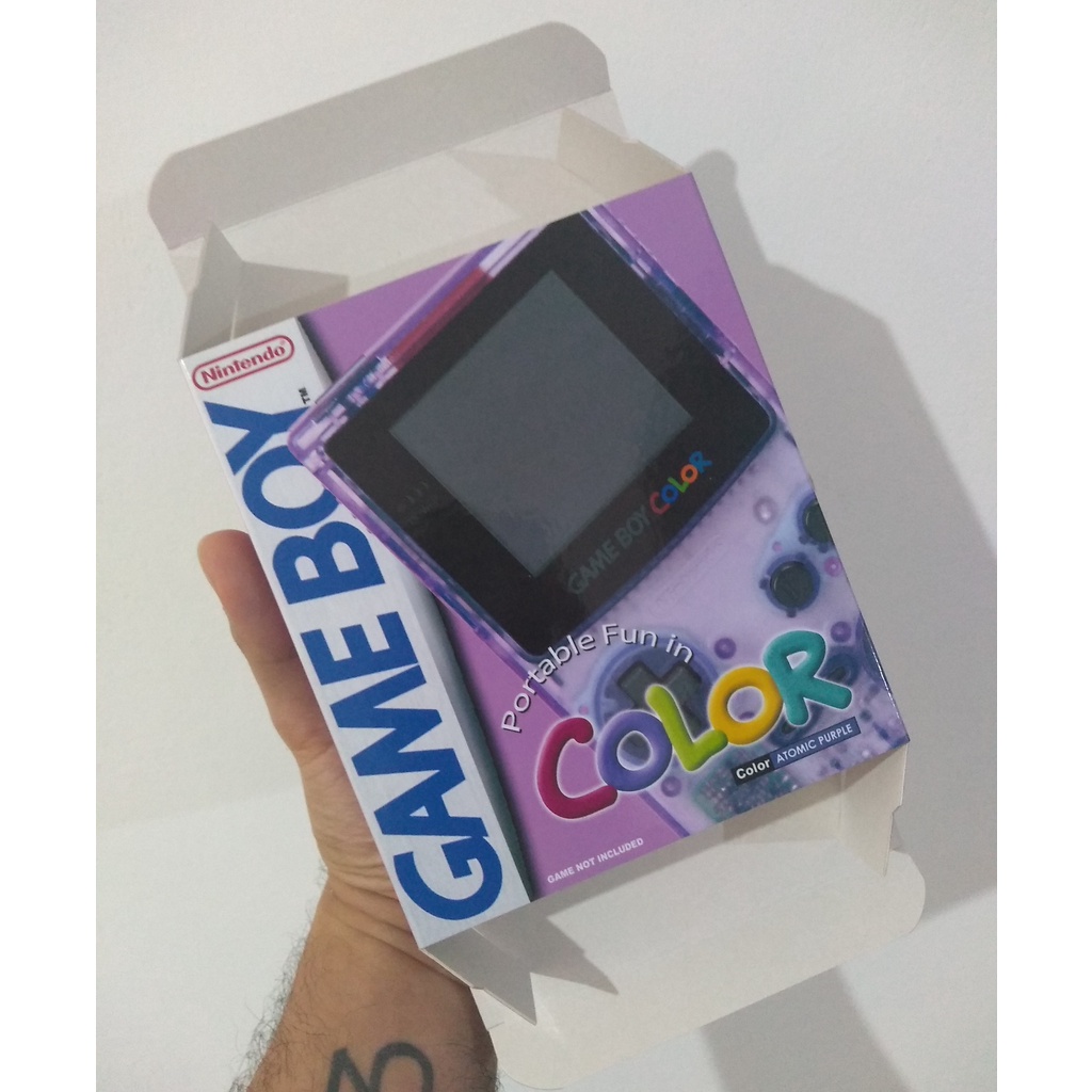 Caixas para Game Boy Color Console