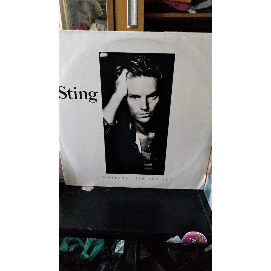 LP Duplo Sting Nothing Like The Sun(1987) Polygram Com Encarte
