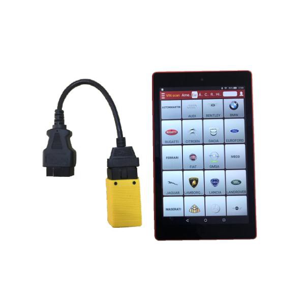 Scanner Automotivo Launch Pro 3 Cabo Extensor Conector Bluetooth