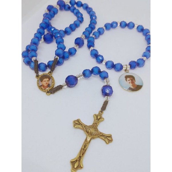 kit Carlo Acutis terço e pulseira | Shopee Brasil