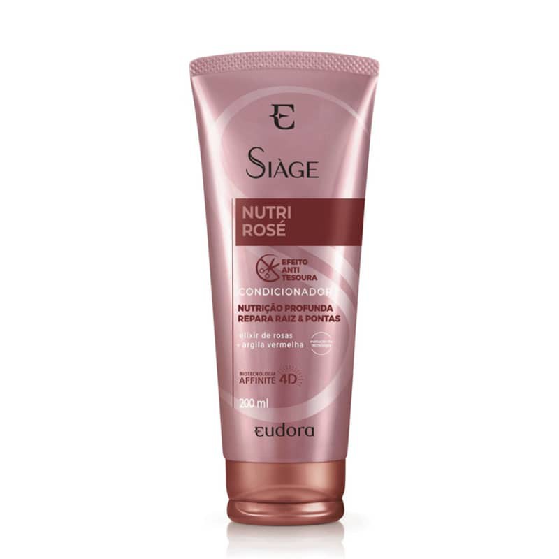 Condicionador Siàge Nutri Rosé 200ml Eudora