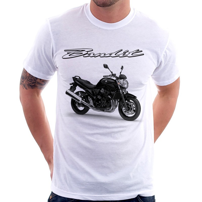 Camiseta Moto Suzuki Bandit 650 Preta