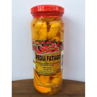 Pequi Fatiado Em Conserva Pote Com 300g Aroma D Minas