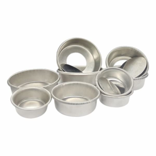 Forma Alumínio Para Pão de Mel Redondo Nº1 - 52x20(mm) BWB com 12 Unidades em Oferta na Shopee