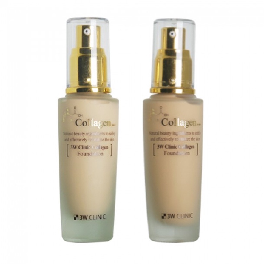 Detalhes do 3w clinic collagen foundation 50g 2color