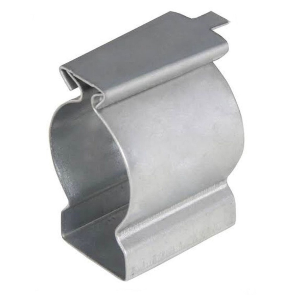 Detalhes do Abraçadeira Tipo D Com Cunha 3/4 Aço Carbono 1010 C/ 100 Pcs