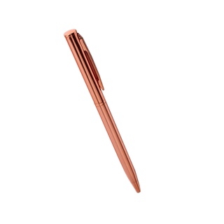 Caneta Bullet Rose Gold - Caneta Esferográfica Azul - Caneta Luxo - 0,7mm - Caneta Luxo - Caneta em Metal - Caneta esferográfica - Tinta Azul
