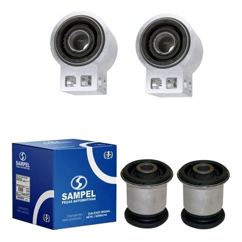 Kit 4 Bucha Bandeja Balança Gm Cruze