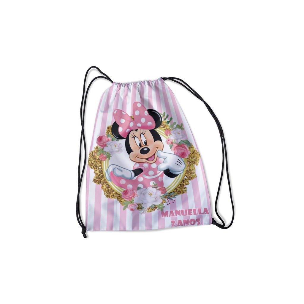 Kit 135 Sacochila Mochilinhas Personalizadas Lembrancinha infantil aniversário - Qualquer tema