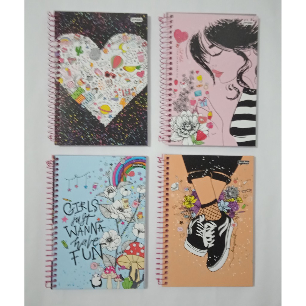 Caderno Capa Dura 14 Espiral 96 Folhas 14x20 Cm Shopee Brasil 7651