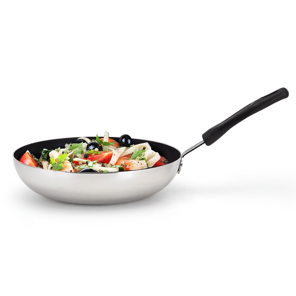 Frigideira Wok Antiaderente 28Cm 3L Polido Nacional em Oferta na Shopee