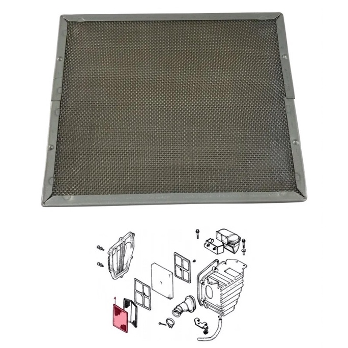 TELA FILTRO AR CG-83/99 TRILHA 007969