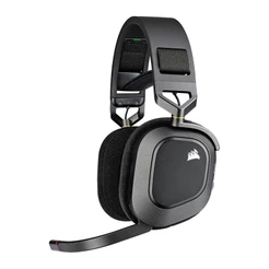 Headset Gamer Corsair HS80 Wireless, RGB, Drivers 50mm, Preto, CA-9011235-NA
