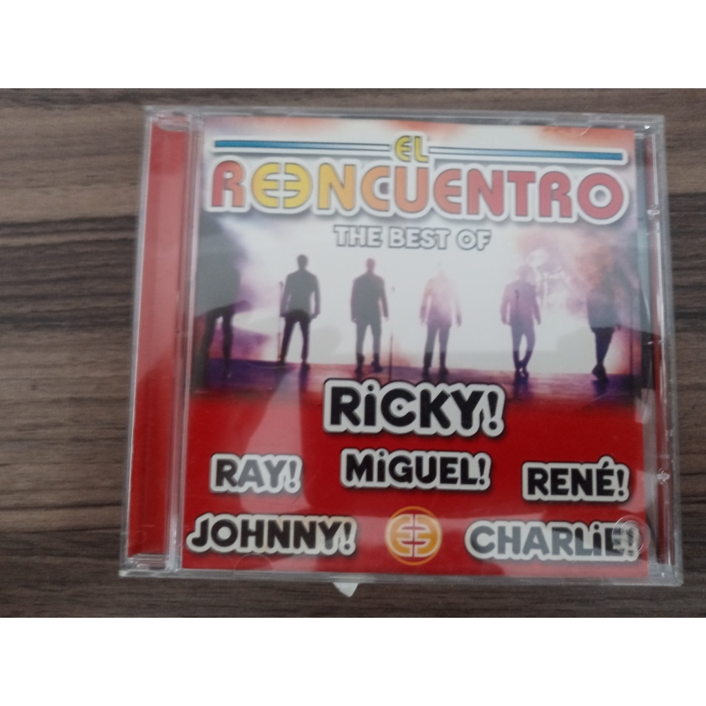 CD El Reencuentro Ricky, Ray, Miguel, René, Johnny e Charlie (nacional)