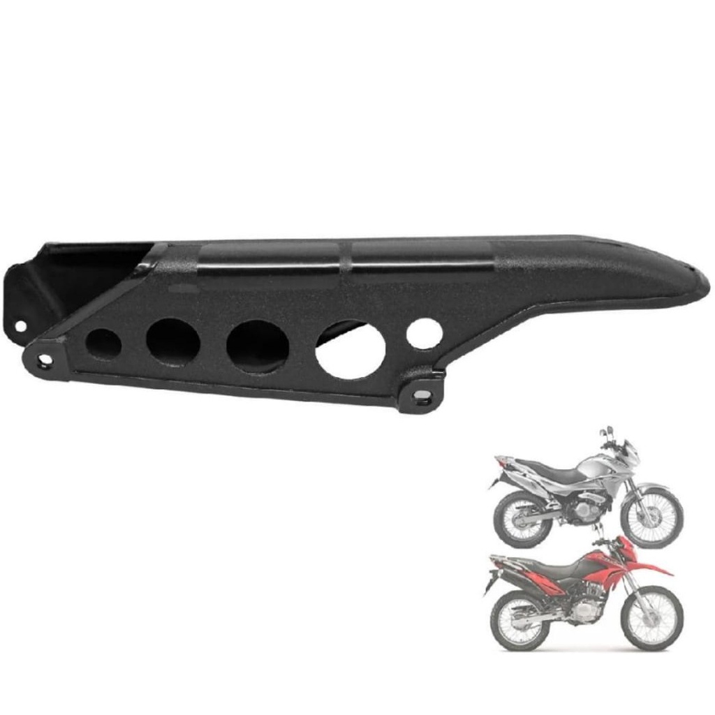 Capa Protetor De Corrente NX4 Falcon / XR250 Tornado / Bros 125 /150 /160 / XRE 300 Porta corrente.