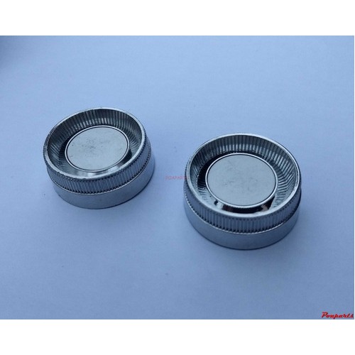 Par Knob Botão Auto Rádio Carros Antigos F100 Opala 34mm