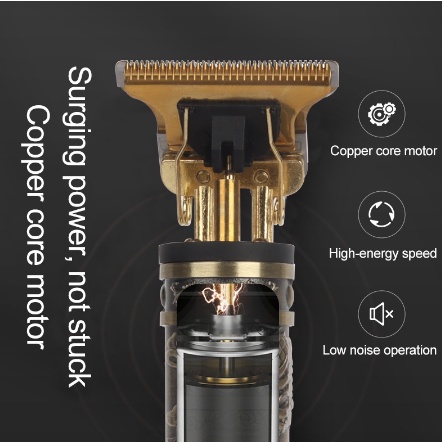 Máquina De Cortar, Cabelo Aparador De Barbeador/ Trimmer Barba Barbeiro Profissional Elétrico  Homens Corte Para Os