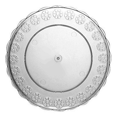 Prato Cristal 21cm - Três Triângulos em Oferta na Shopee