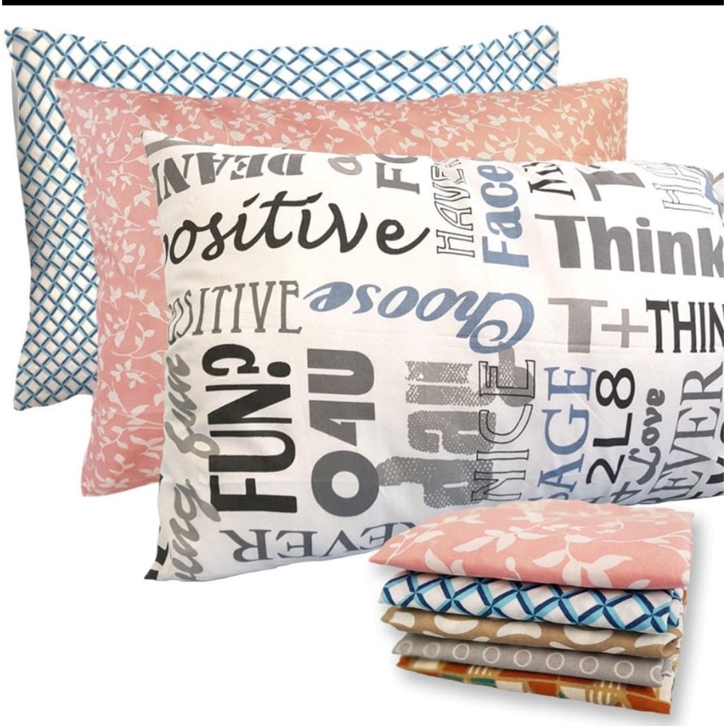 kit 10 Fronhas de Microfibras para travesseiros, estampadas Sortidas e  Lindas 150 fios em Oferta na Shopee