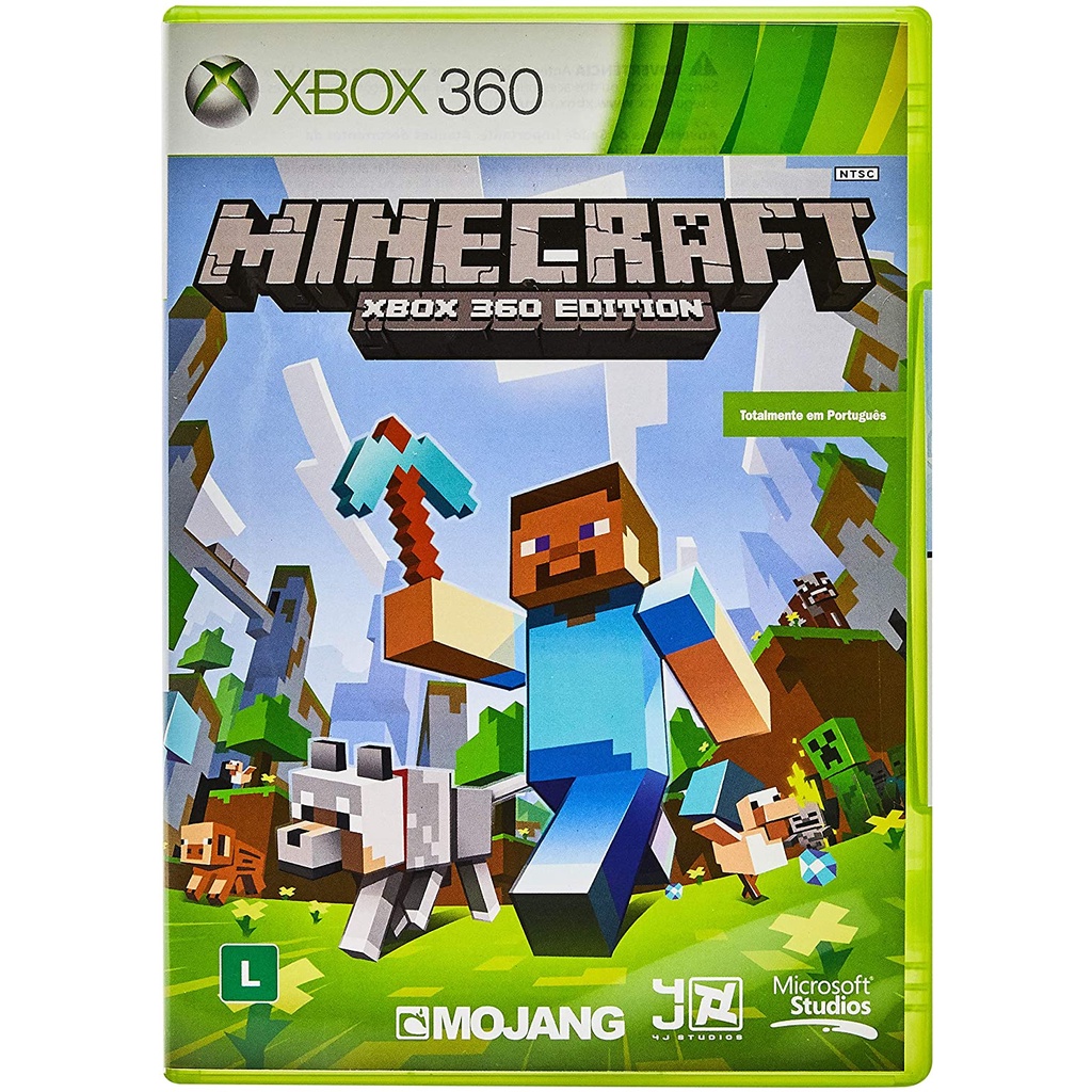 Jogo Minecraft Xbox 360