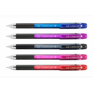 Caneta Esferográfica 0.7 Fusion Grip / Caneta Colorida / Papelaria - Cis em Oferta na Shopee