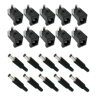 Kit Conectores Jack J4 Femea DC-005 PCI e Plug Conector P4 Macho 2.1X5.5MM Fio - 20 Peças em Oferta na Shopee