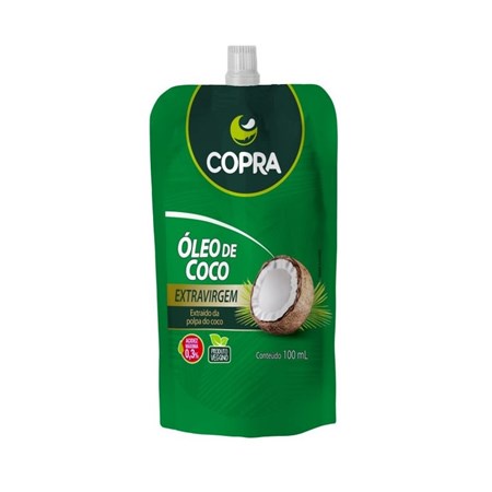 Óleo de Coco Extra Virgem Stand Pouch 100ml - Copra