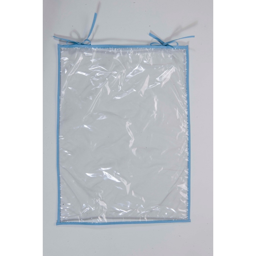Capa Plastica para Trocador de Bebê Azul Bebê - Capa Plastificada Trocador bebe / Capa Protetora Trocador Comoda Bebê
