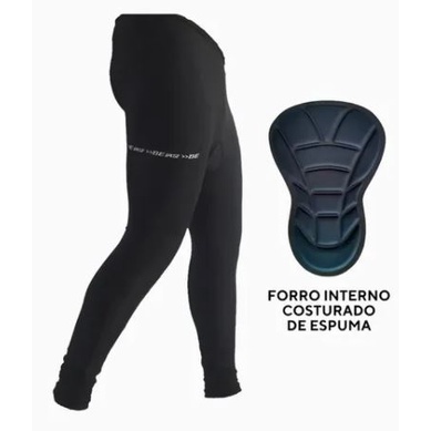 Calça Ciclismo MASCULINA Forro ESPUMA BEFAST Com 2 Bolsos Super Confortavel BIKE/MTB/SPEED/BICICLETA