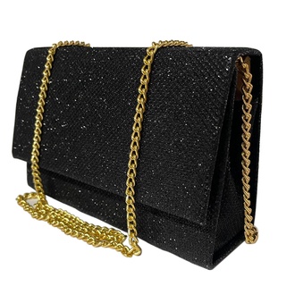 Bolsinha Bolsa Feminina De Mão Com Corrente Para Festa Casamento Evento Transversal